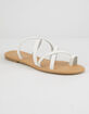 DEL MAR Strappy Slide Womens Sandals image number 1
