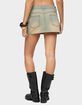 EDIKTED Chiara Denim Micro Skirt image number 3