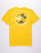VANS Mini Dual Palm III Mustard Mens T-Shirt image number 1