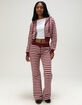 TILLYS Womens Stripe Zip-Up Hoodie image number 5