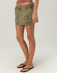 BDG Urban Outfitters Erin Womens Stamped Utility Mini Skirt image number 5