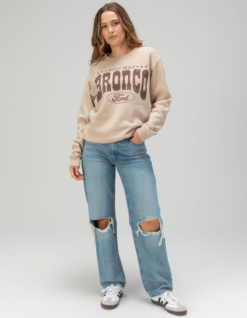 FORD BRONCO Built Wild Womens Crewneck Sweatshirt Alternative Image