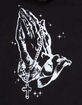 LA FAMILIA Prayer Hands Mens Hoodie image number 3