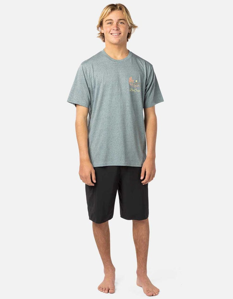RIP CURL Coastal Mens Tee image number 4