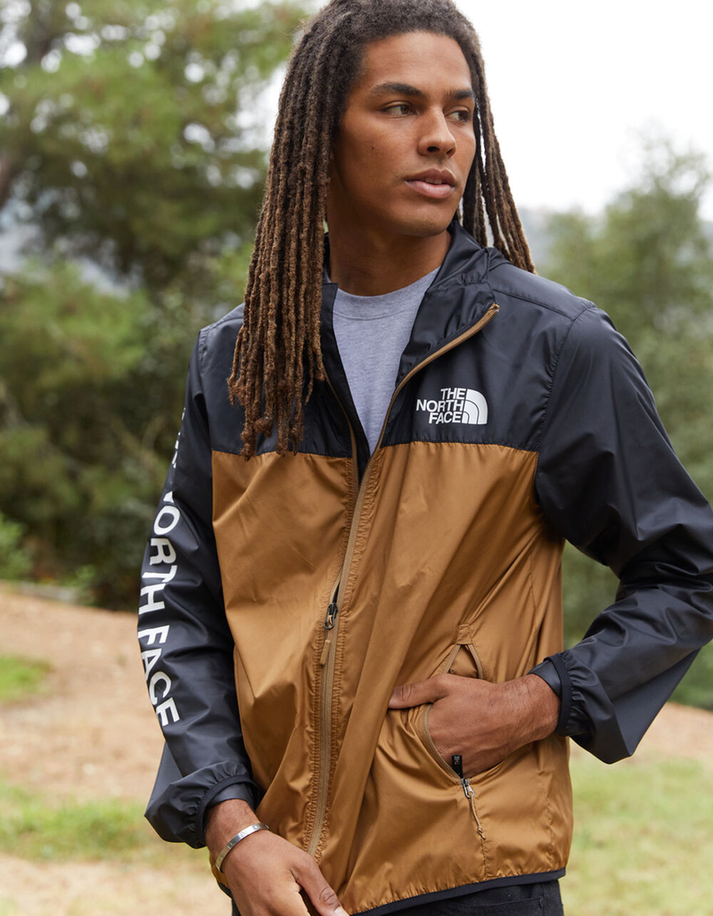 THE NORTH FACE Cyclone 2 Mens Camel Windbreaker Jacket - CAMEL - L 