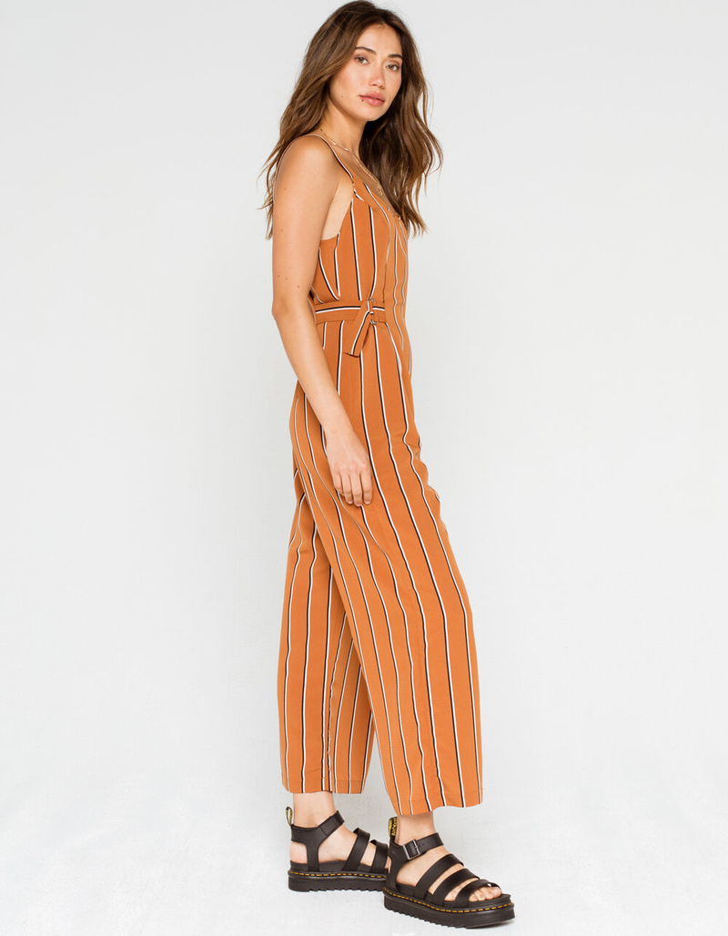 GYPSIES & MOONDUST Stripe Buckle Womens Jumpsuit image number 0