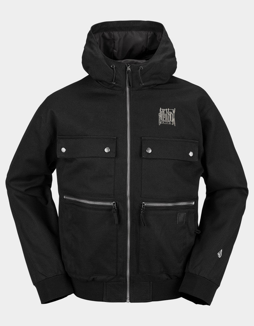 VOLCOM Dustbox Mens Snow Jacket - BLACK | Tillys