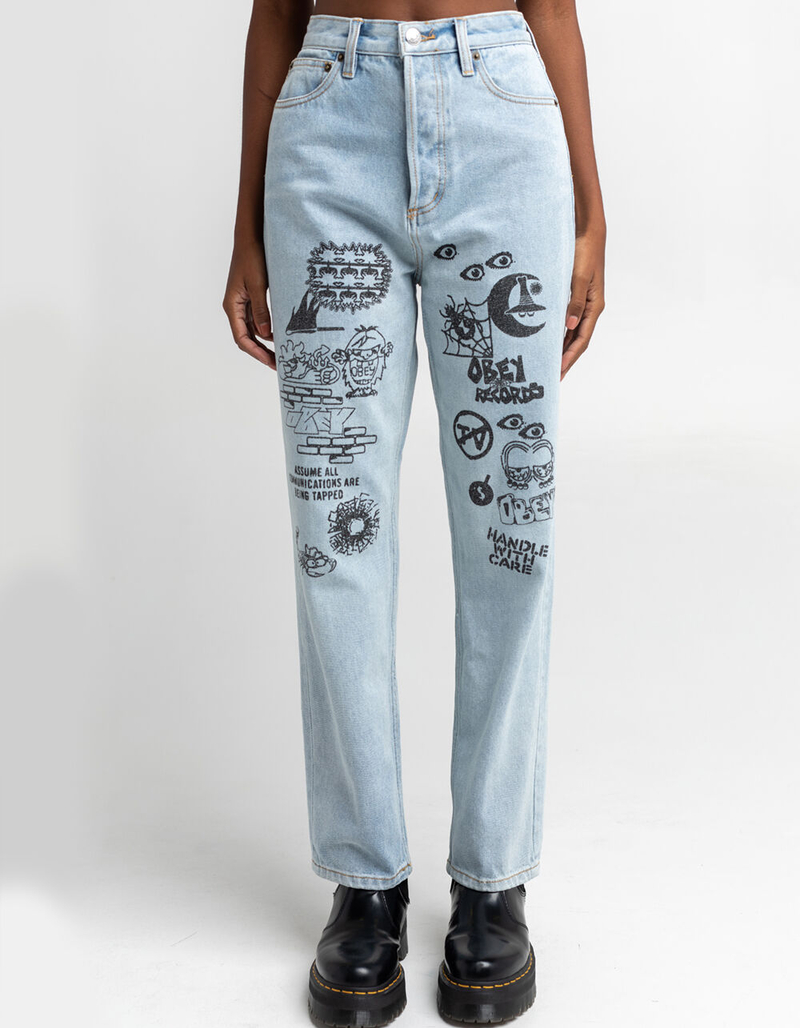 OBEY Sophie Womens Jeans image number 1