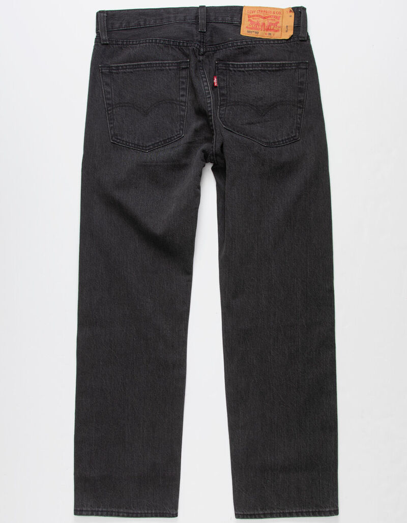 LEVI'S 501 Cropped Mens Jeans - BLACK - 386432100