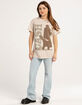 MERCH TRAFFIC Johnny Cash Womens Boyfriend Tee image number 4