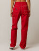 DICKIES Red Carpenter Pants image number 3