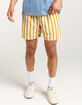 RSQ Mens 6" Nylon Shorts image number 5