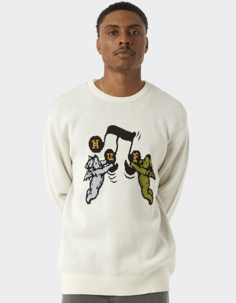 HUF Song Intarsia Mens Sweater image number 2