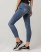 IVY & MAIN Seamed High Waisted Womens Ripped Skinny Jeans image number 2