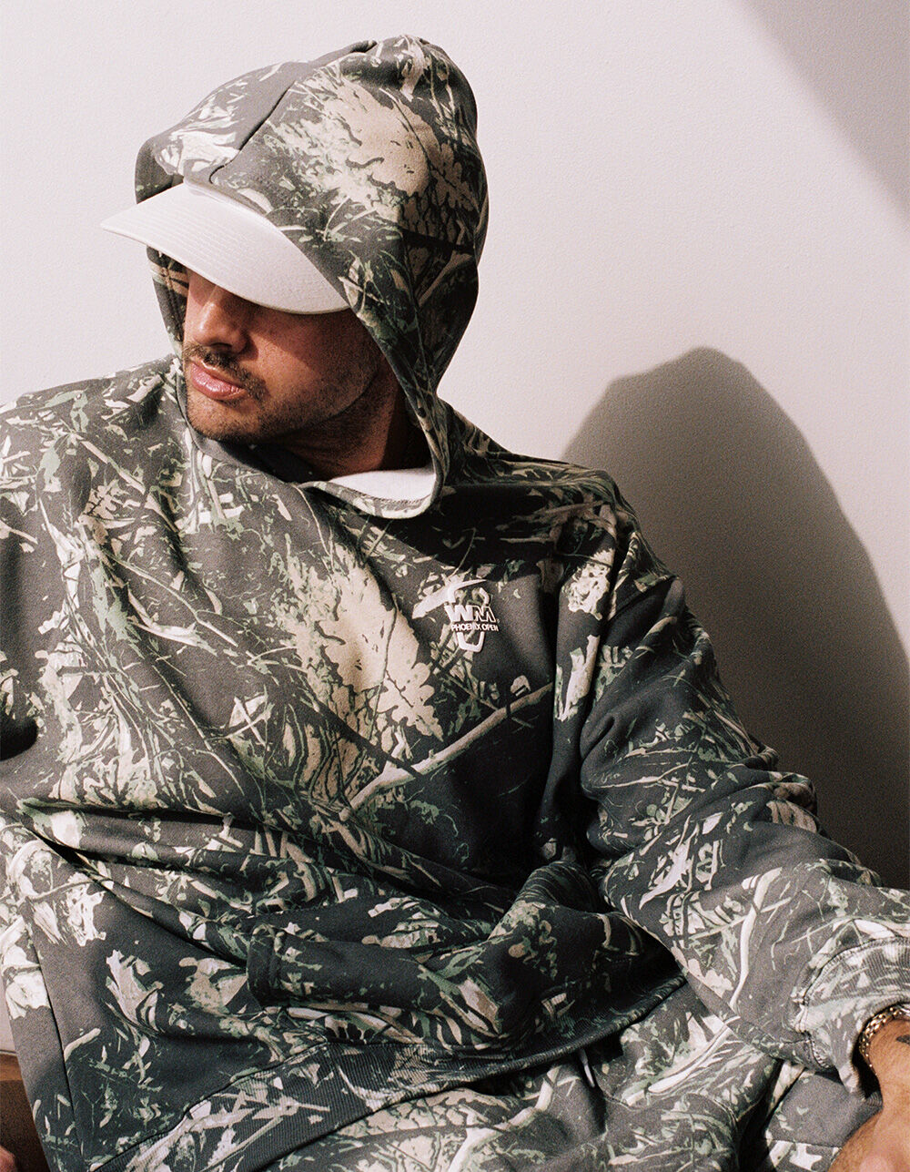 WASTE MANAGEMENT Phoenix Open People's Open Mens Hoodie - CAMO - L
