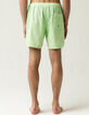 PUBLIC ACCESS Vintage Walker Mens Lime Volley Shorts image number 4
