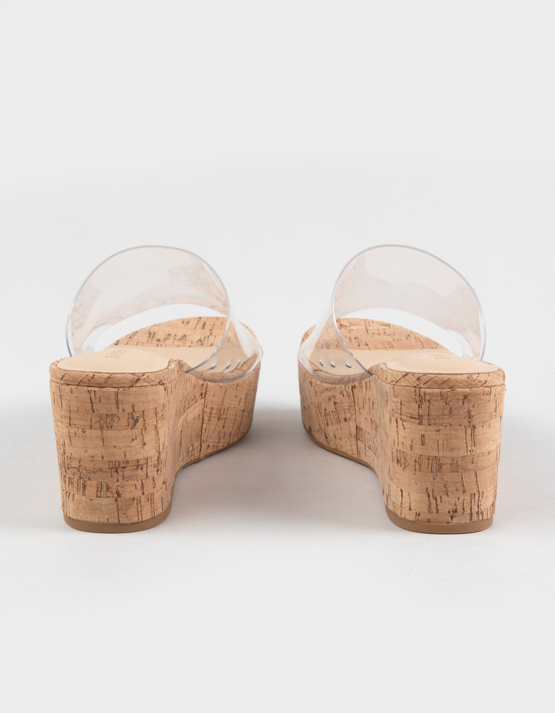 BAMBOO Beyond Womens Wedge Sandals image number 3
