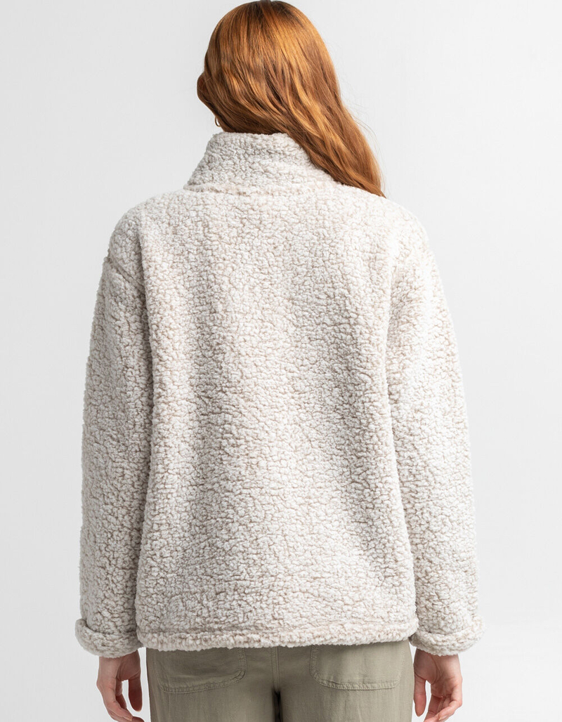 RIP CURL 1/4 ZIP Womens Pullover Sweatshirt image number 2