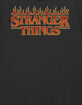 STRANGER THINGS Fire Logo Unisex Tee image number 2
