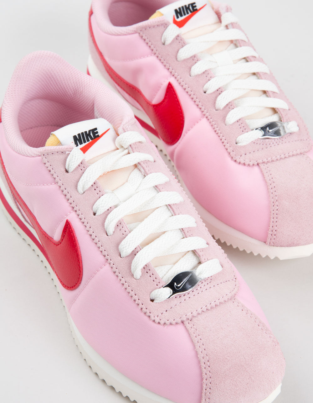NIKE Cortez Textile Womens Shoes - PINK COMBO - 8 | Tillys