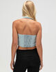 LEVI'S Bria Womens Denim Corset Halter Top image number 4