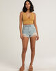 ABRAND A High Relaxed Womens Denim Shorts image number 5