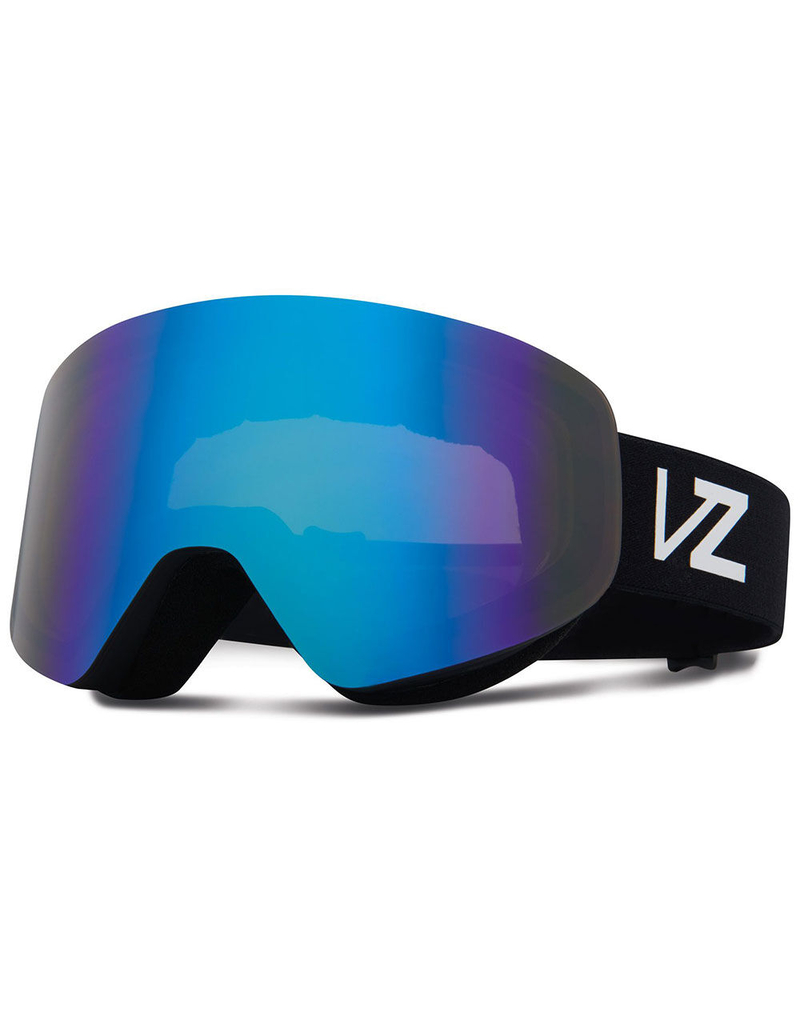 VONZIPPER Encore Black Satin & Wildlife Stellar Chrome Snow Goggles image number 0