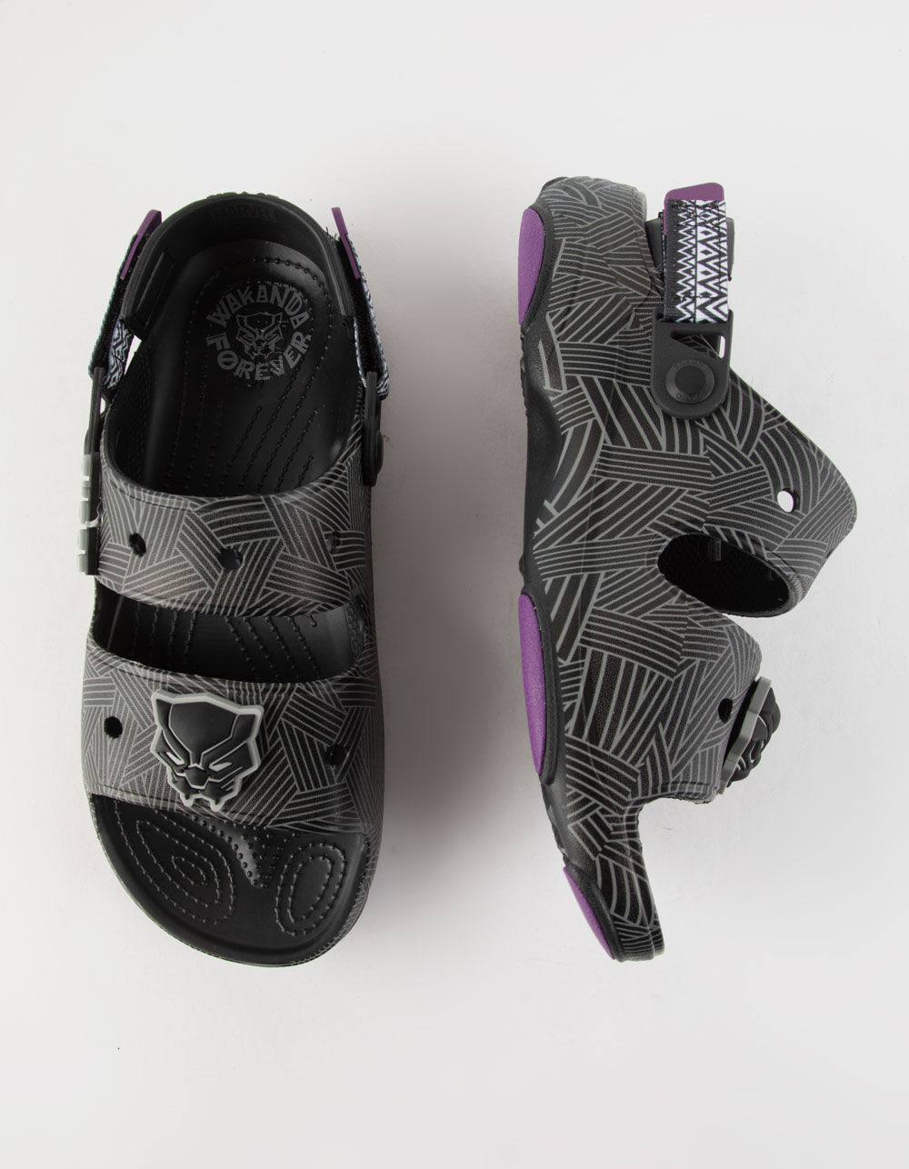 black panther sandals