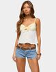 EDIKTED Tilly Mixed Print Top image number 1