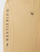 QUIKSILVER Jammer Light Gold Mens T-Shirt image number 2
