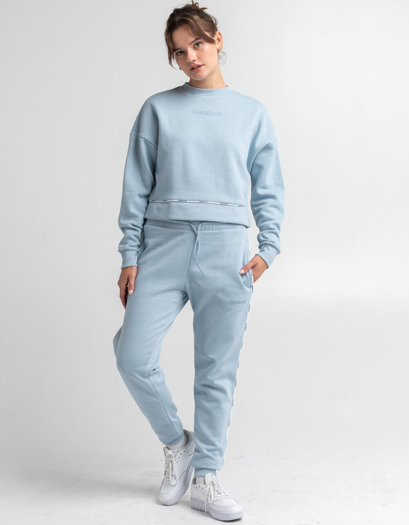 REEBOK Piping Womens Crew Sweatshirt image number 3
