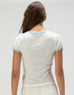 FULL TILT Lisbon Womens Ringer Tee image number 4
