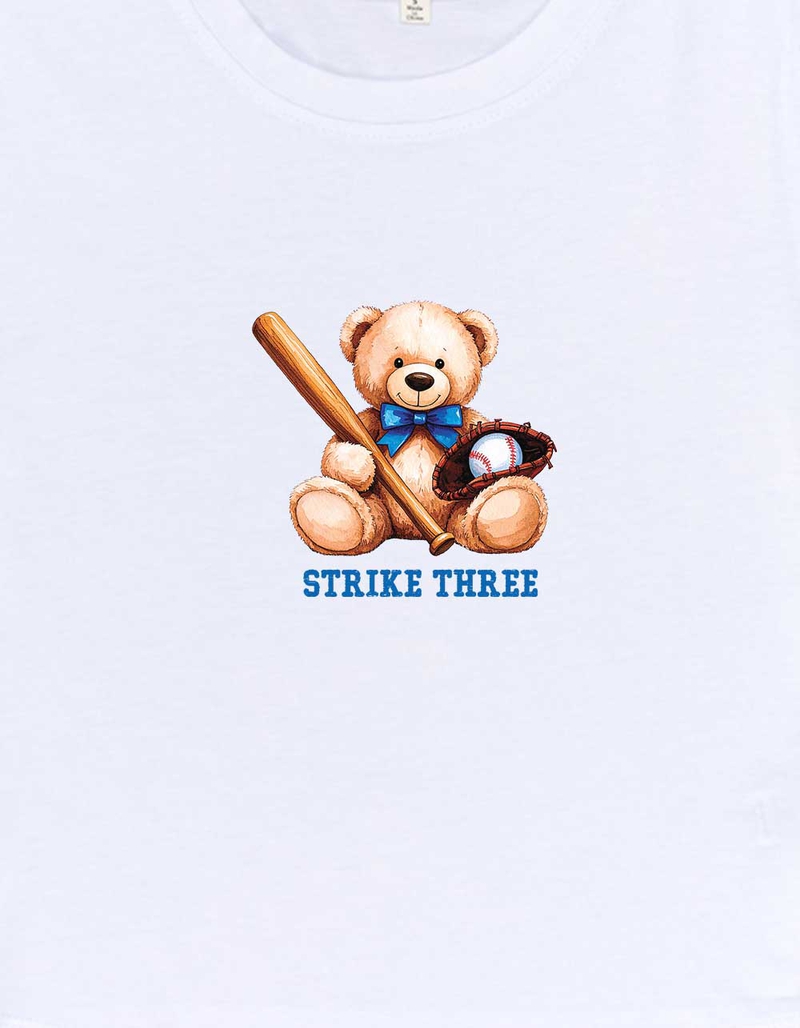 BEAR Strike Three Womens Baby Tee image number 1