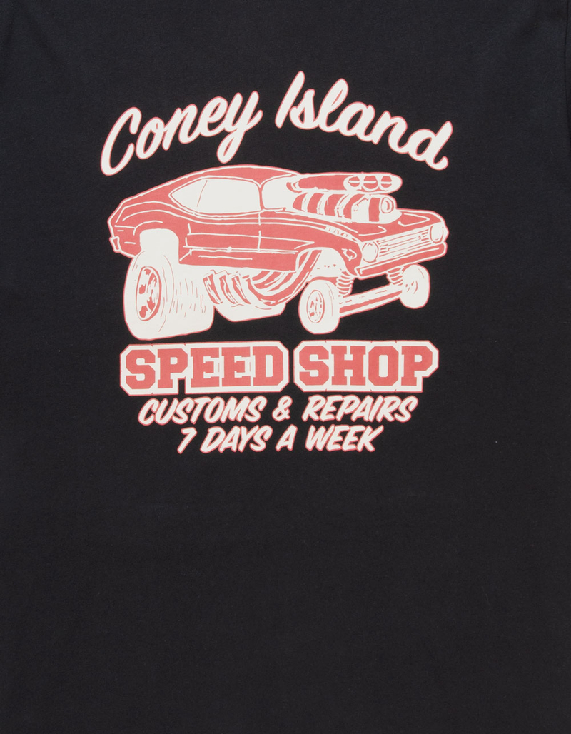 CONEY ISLAND PICNIC Speed Shop Mens Tee BLACK Tillys