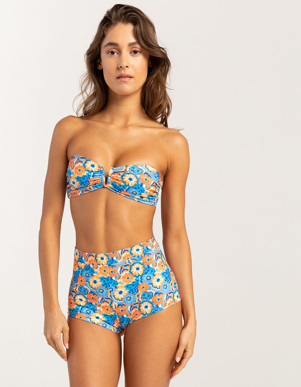 KULANI KINIS Havana Heat Cheeky Retro Swim Shorts - BLUE COMBO | Tillys
