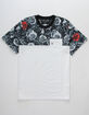 LA FAMILIA Million Roses Mens Pocket Tee image number 1