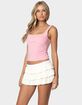 EDIKTED Ronda Bow Back Tank Top image number 3