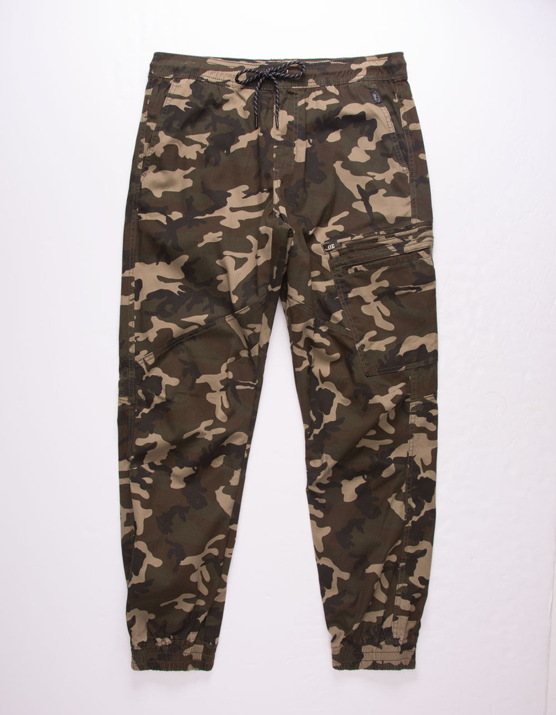 NITROUS BLACK Frontline Camo Mens Jogger Pants image number 0