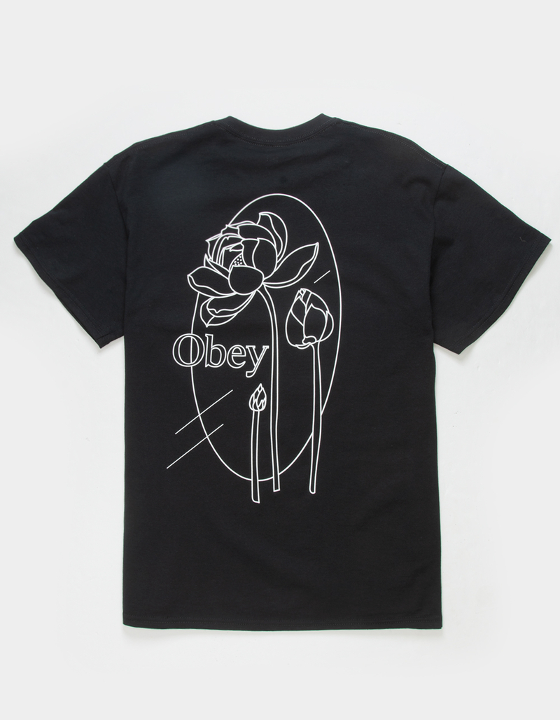 OBEY Lotus Bloom Mens Tee image number 0