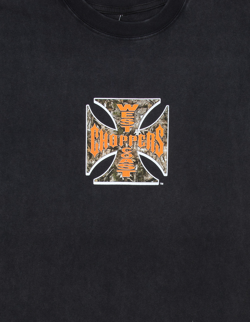 WEST COAST CHOPPERS Camo Fill Mens Boxy Tee image number 2