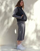 WEST OF MELROSE Womens Oversized Puffer Vest image number 4