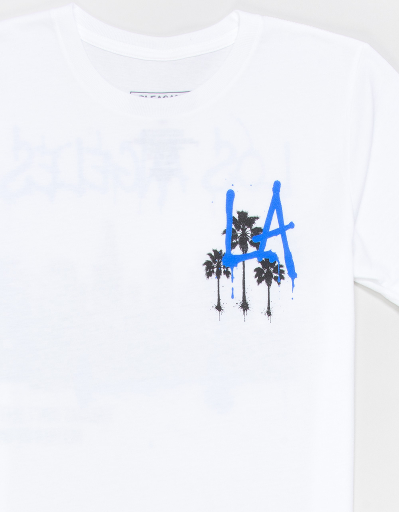 PLEASANT GETAWAY Blue Spray Paint Boys Tee image number 2
