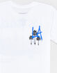PLEASANT GETAWAY Blue Spray Paint Boys Tee image number 3