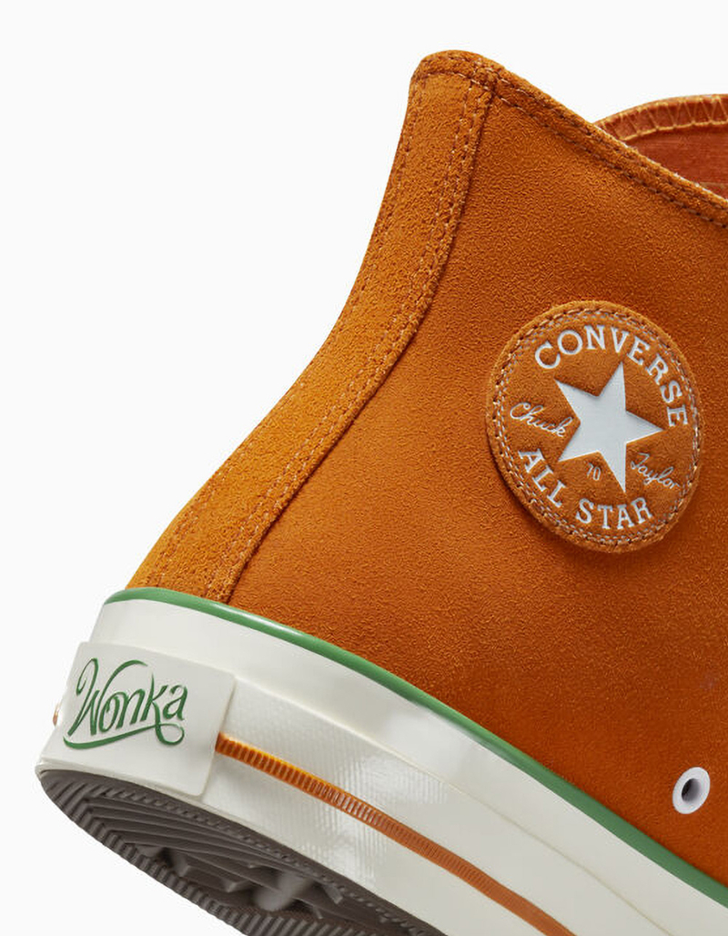 CONVERSE x Wonka Chuck 70 Oompa Loompa High Top Shoes image number 4