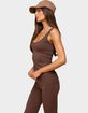 EDIKTED Kiarra Scoop Neck Tank Top image number 2