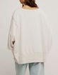 FREE PEOPLE Camden Womens Oversized Lightweight Sweatshirt image number 4