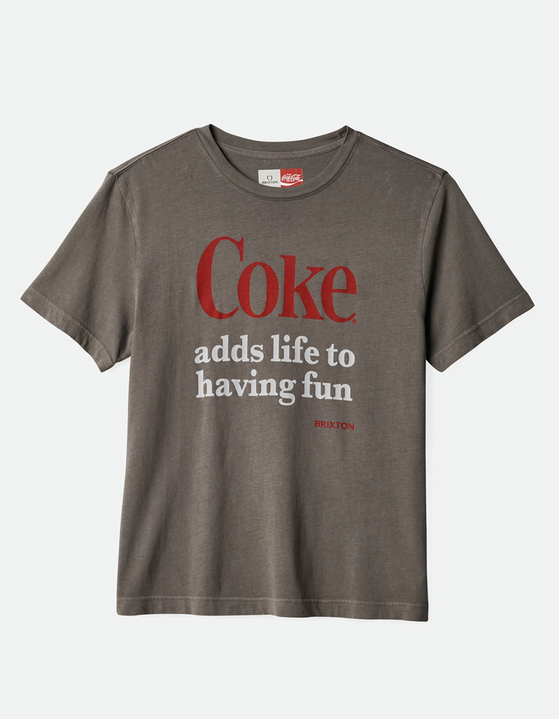 BRIXTON x Coca-Cola Having Fun Womens Vintage Tee image number 1