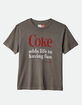 BRIXTON x Coca-Cola Having Fun Womens Vintage Tee image number 2