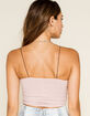 FREE PEOPLE Skinny Strap Seamless Light Pink Brami image number 3