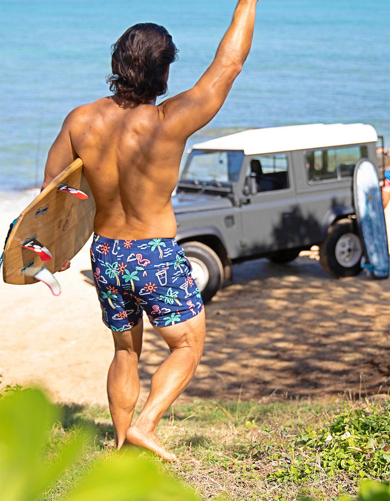 CHUBBIES Classic Mens 5.5'' Swim Trunks image number 6